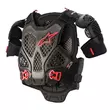 Alpinestars A-6 Chest Protector Black Red Черный