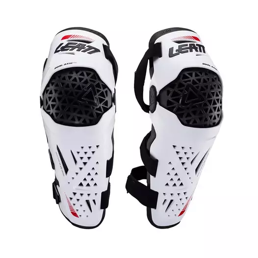 Leatt Dual Axis Pro Knee Guards White Белый (размер: l/xl)