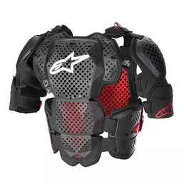 Alpinestars A-10 V2 Full Chest Protector Black Red Черный
