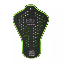 Ixs Ccs Lv2 Back Protector Black Green Черный
