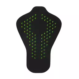 Ixs Ccs Lv2 Back Protector Black Green Черный
