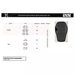 Ixs Honeycomb Level 2 Back Protector Black Черный