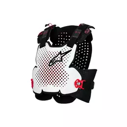 Alpinestars A-4 Plasma Chest Protector Black White Белый (размер: m/l)