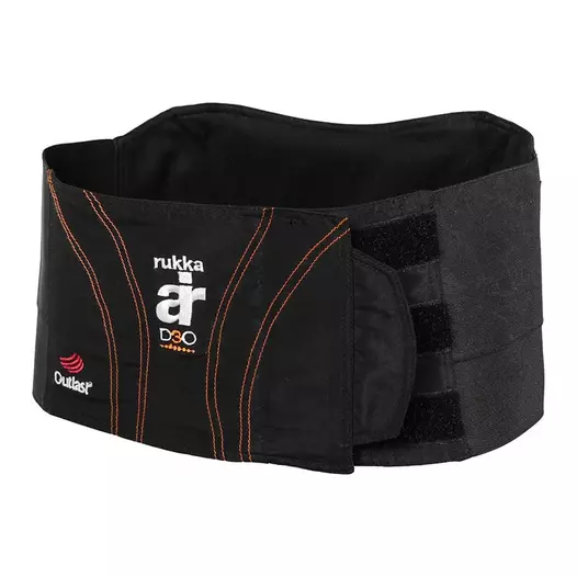 Rukka D3o Lb Lumbar Protector Black Черный