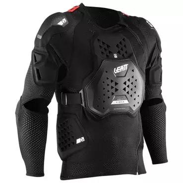 LEATT 3DF AirFit Hybrid Langarm-Schutz-T-Shirt Черный