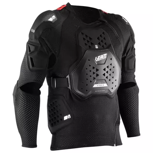LEATT 3DF AirFit Hybrid Langarm-Schutz-T-Shirt Черный (размер: l-xl)