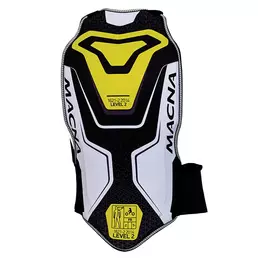 Macna Back Protector Black White Yellow Желтый