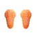 Acerbis D3o Lv1 Elbow Protectors Orange