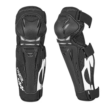 O Neal Trail Fr Carbon Look Knee Guards White Черный