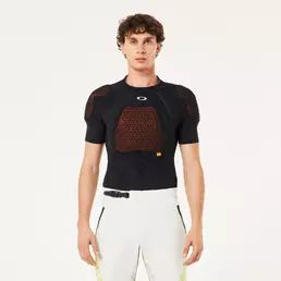 OAKLEY APPAREL Drop in d3o full impact Kurzarm-Schutztrikot Черный