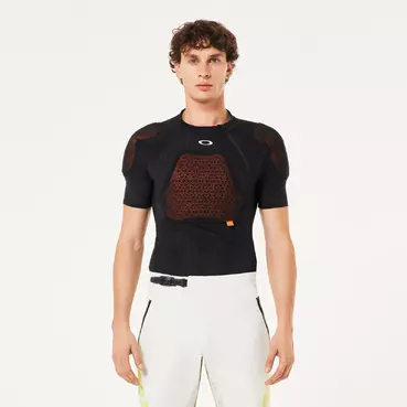 OAKLEY APPAREL Drop in d3o full impact Kurzarm-Schutztrikot Черный