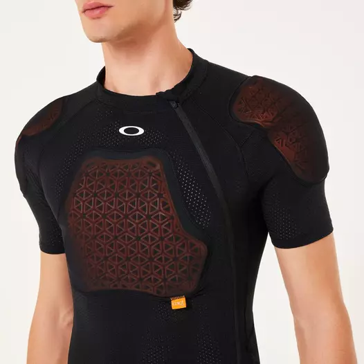 OAKLEY APPAREL Drop in d3o full impact Kurzarm-Schutztrikot Черный