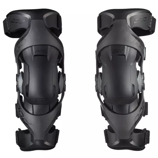 Pod Mx K4 V2 Knee Guards Pair Black Graphite Черный