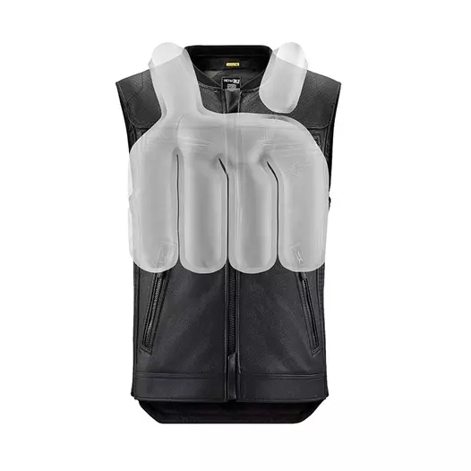 Alpinestars Tech Air 3 V2 Leather Airbag Black Черный