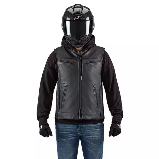 Alpinestars Tech Air 3 V2 Leather Airbag Black Черный