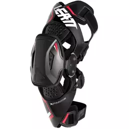 Leatt X Frame Knee Guards Pair Black Red Черный