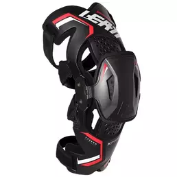 Leatt X Frame Knee Guards Pair Black Red Черный