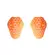 Acerbis D3o Lv1 Shoulder Protectors Orange