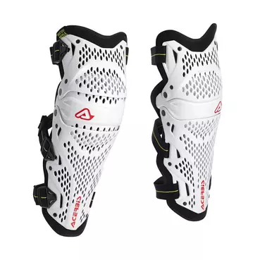 Acerbis Impact Pro Knee Guards White Белый