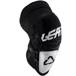 Leatt 3df Hybrid Knee Guards White Black Белый