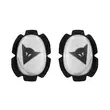 Dainese Pista Knee Slider White Black Черный