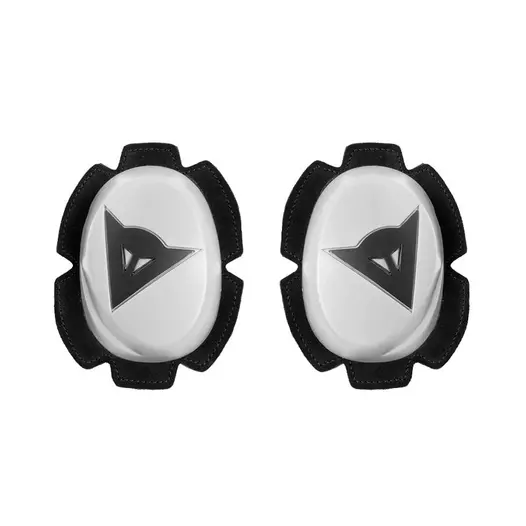 Dainese Pista Knee Slider White Black Черный