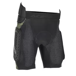 Acerbis Hard Rush Shorts Black Yellow Черный