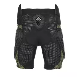Acerbis Hard Rush Shorts Black Yellow Черный