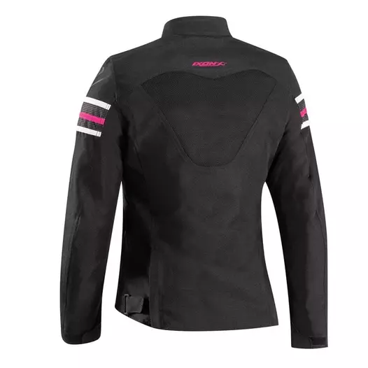 Ixon Ilana Evo Lady мотокуртка Black Fuchsia Розовый