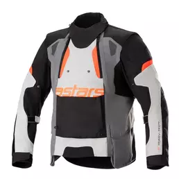 Alpinestars Halo Drystar мотокуртка Grey Black Серый