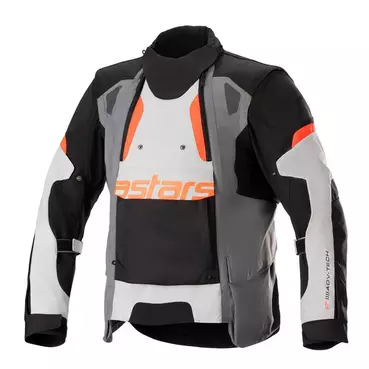 Alpinestars Halo Drystar мотокуртка Grey Black Серый