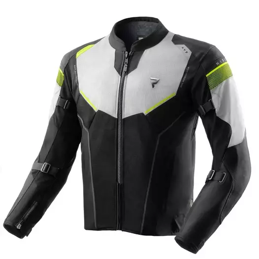 REBELHORN Hiflow V jacke Black / Grey / Fluor Yellow
