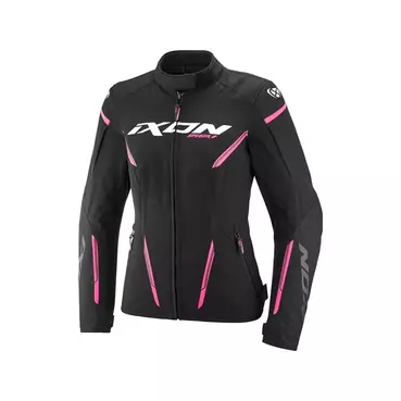 Ixon Striker 2 Lady мотокуртка Black Pink Розовый