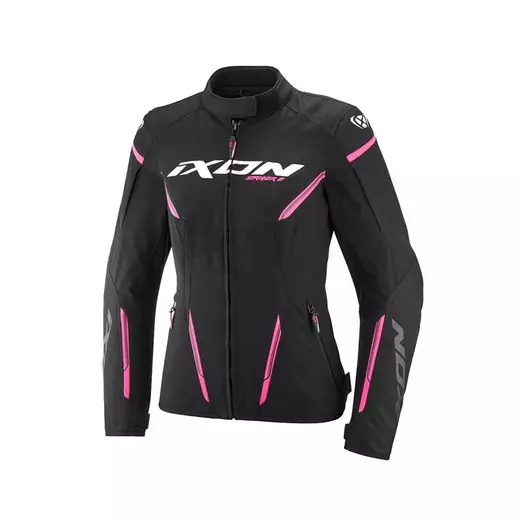 Ixon Striker 2 Lady мотокуртка Black Pink Розовый (размер: xs)