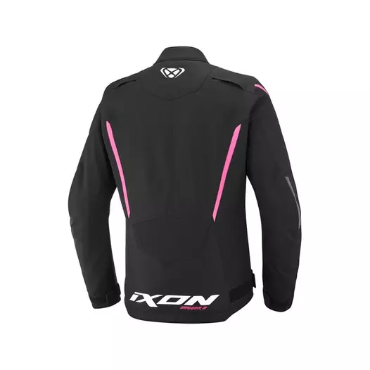 Ixon Striker 2 Lady мотокуртка Black Pink Розовый