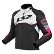 LS2 Textil Apex jacke Black / White / Pink (размер: xs)