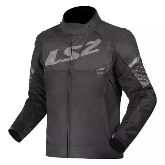 LS2 Textil Apex jacke Black / Dark / Grey