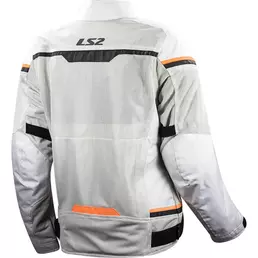 Ls2 Riva Lady мотокуртка Light Grey Hv Orange Серый
