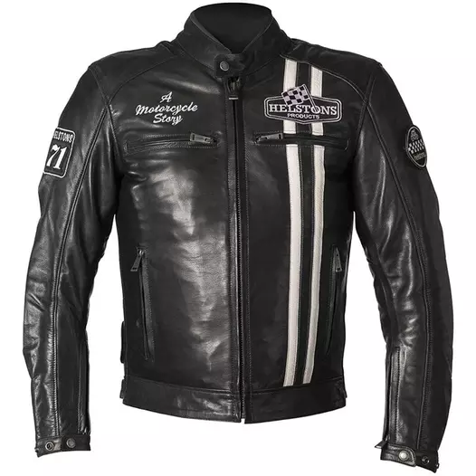 Helstons Leather мотокуртка Indy Rag Blue White Синий (размер: m)
