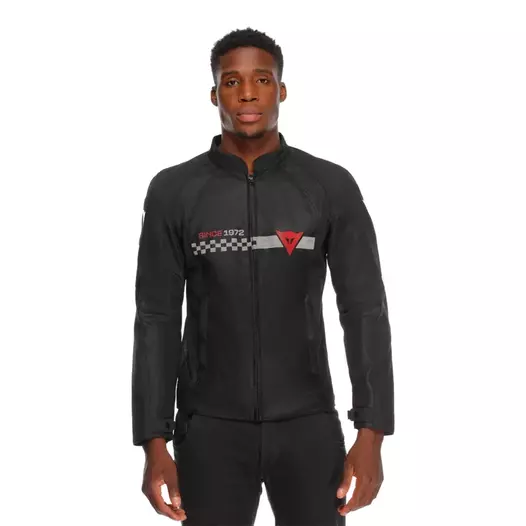 DAINESE Herosphere Air jacke Black / White Stripes / Red (размер: 46)