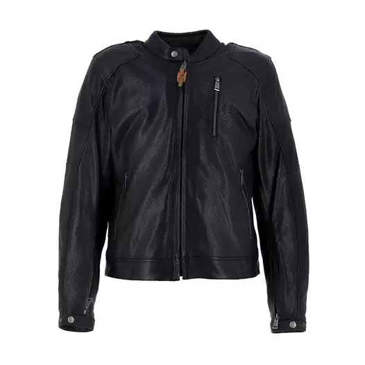 Helstons Urban Air Leather мотокуртка Black Черный (размер: s)