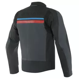 Dainese Hf 3 Perforated Leather мотокуртка Black Red Blue