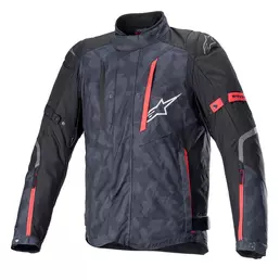 Alpinestars Rx-5 Drystar мотокуртка Camo Bright Red Красный