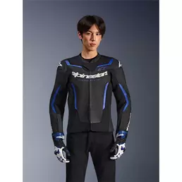 Alpinestars Gp Force V2 Airflow мотокуртка Black Blue Синий