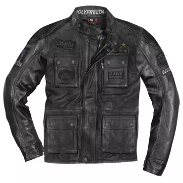 Holyfreedom Quattro Black Evolution мотокуртка Черный