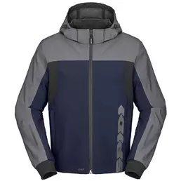 SPIDI H2Out Kapuzenjacke Blue / Silver
