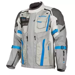 Klim Badlands Pro мотокуртка Grey Electric Blue Lemo Синий