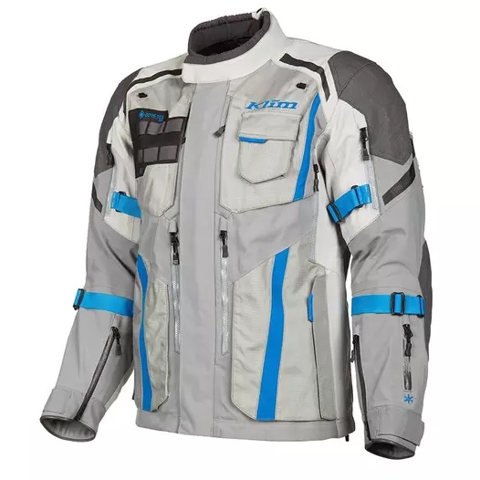 Klim Badlands Pro мотокуртка Grey Electric Blue Lemo Синий (размер: m-tall)