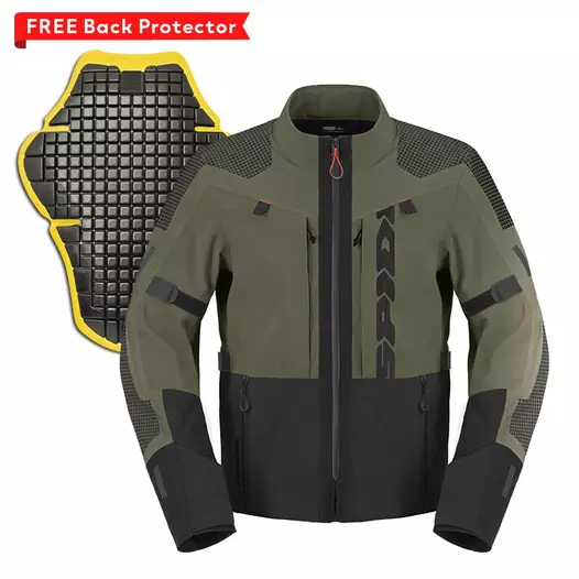 Spidi Frontier Pro H2out мотокуртка Military Зеленый (размер: s)