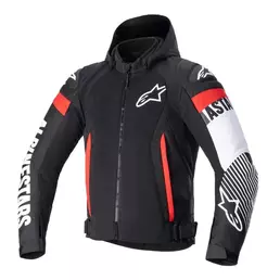Alpinestars Zaca Air мотокуртка Black White Red Красный